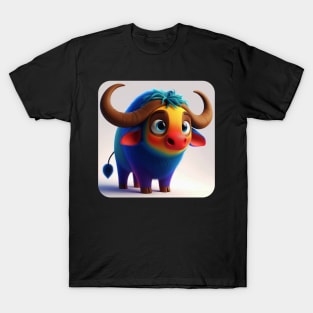 Animals, Insects and Birds - Buffalo #58 T-Shirt